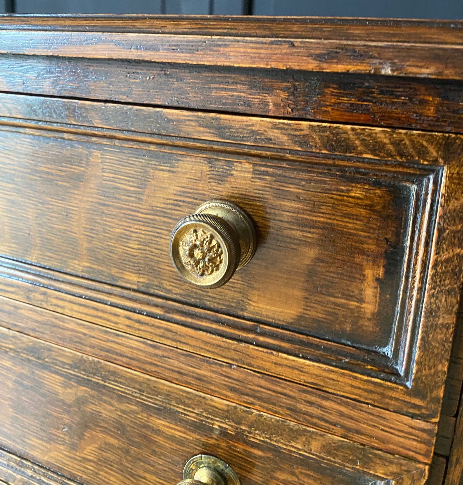 Pair Of Victorian Oak Collectors/Bedside Cabinets photo for sale
