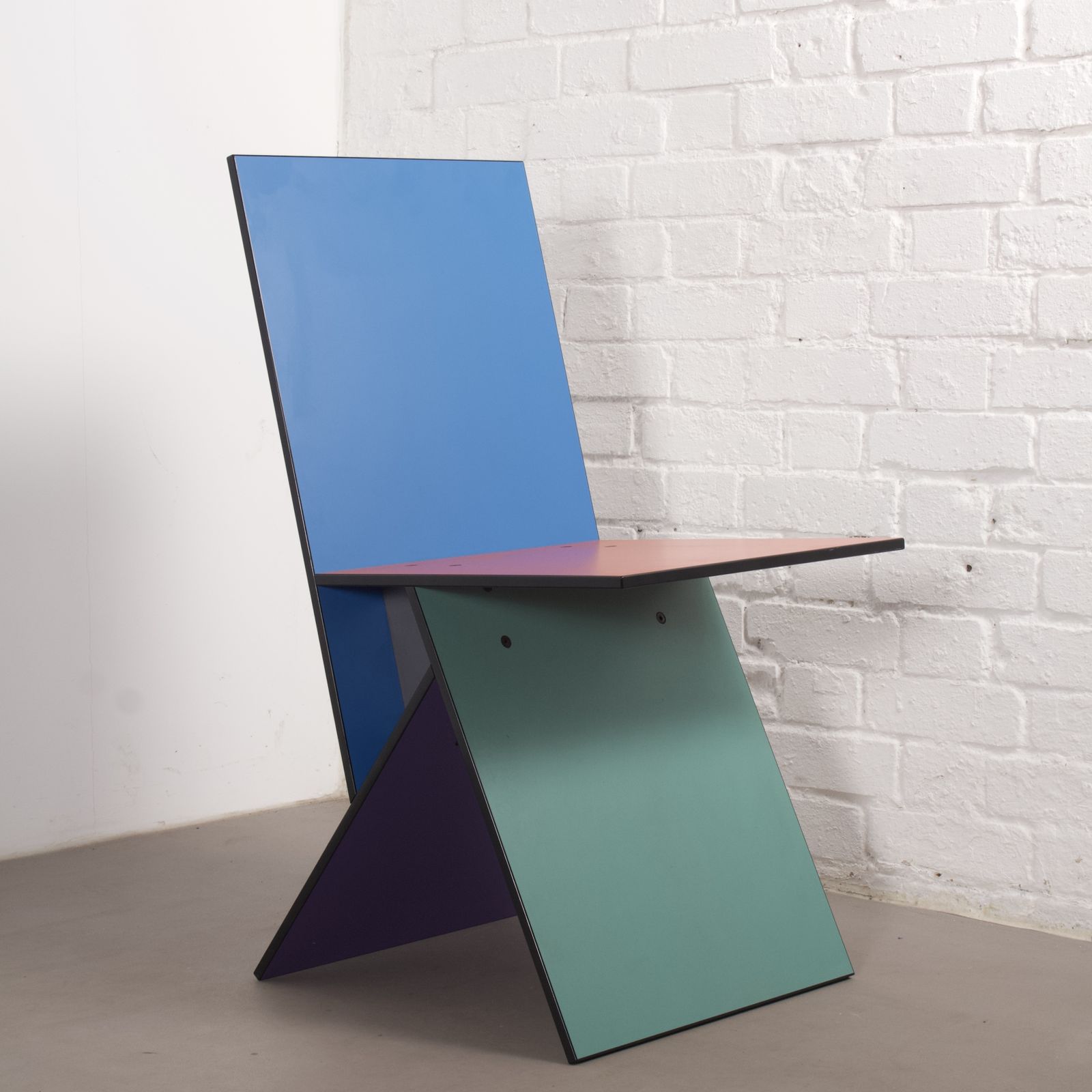 Vintage Swedish Vilbert Chair By Verner Panton For Ikea, 1990s photo buy