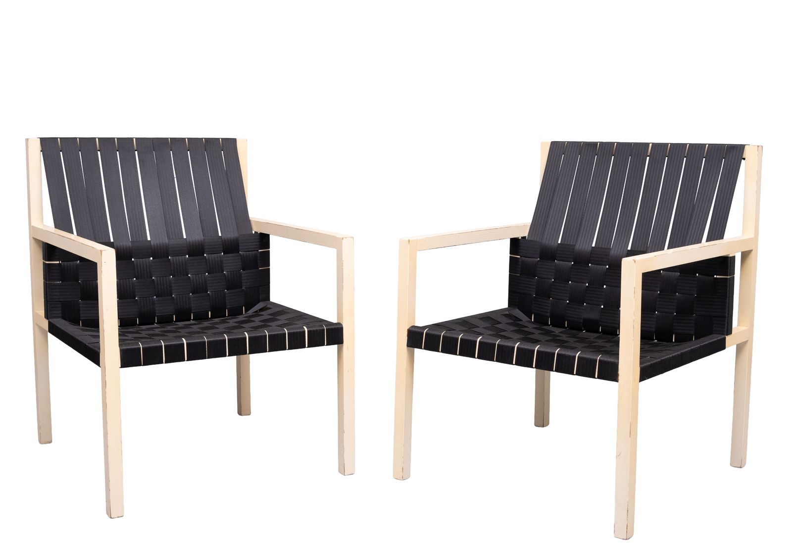 Gijs Bakker Set Of 4 ''Seatbelt'' Chairs 1978 Holland photo Furniture