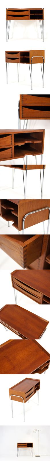 Retro Vintage Danish Teak Heinrich Roepstorff Hallway Cabinet Stand Chest 1960s photo furniture
