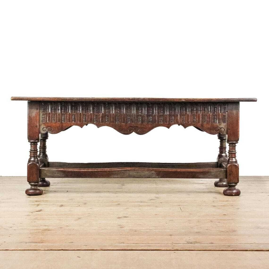 Early 20th Century Oak Coffee Table  Coffee Tables  Antique Furniture  Antique Side Table photo Furniture