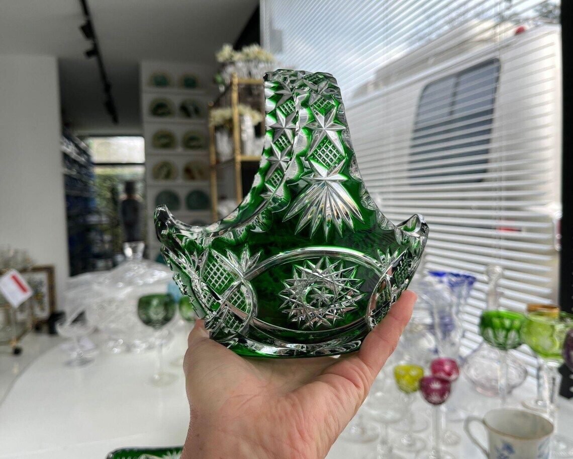 Smaragdgroen Kristal – Set Van 2 Manden – Nachtmann photo 304.0