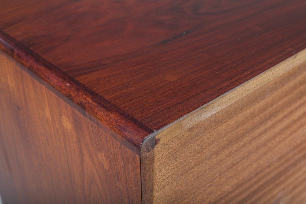Danish Rosewood Tambour Sideboard From Dyrlund, 1960s photo vintage
