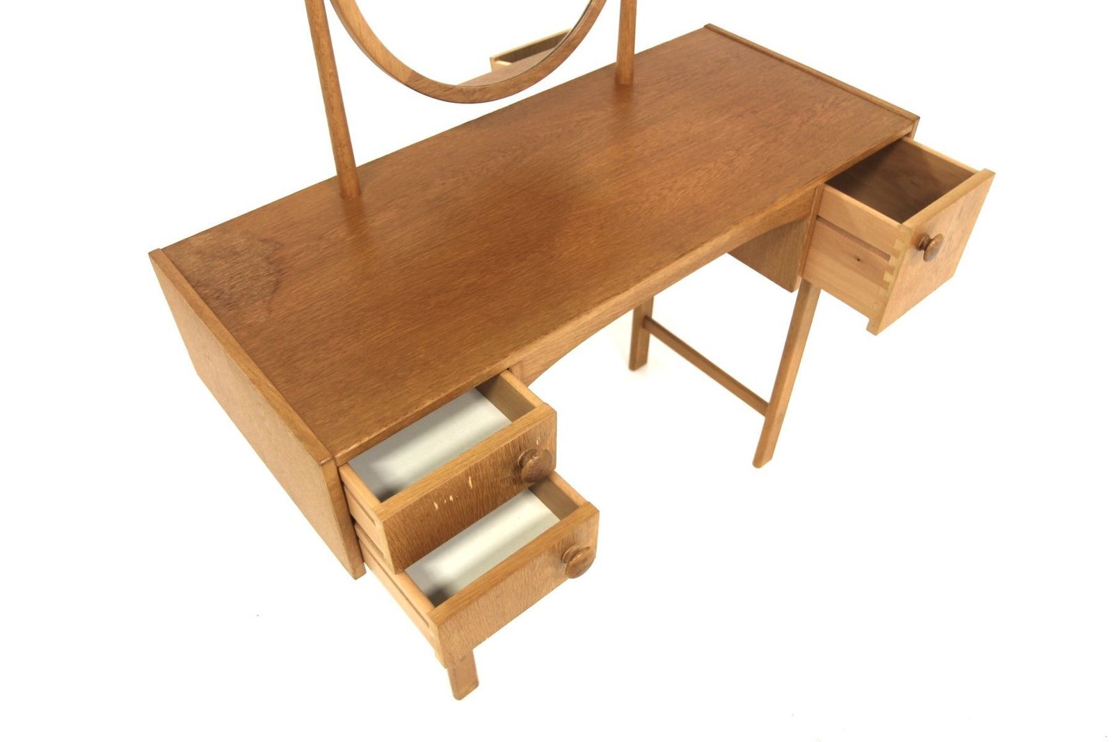 Scandinavian Oak Dressing Table, 1960 photo for sale