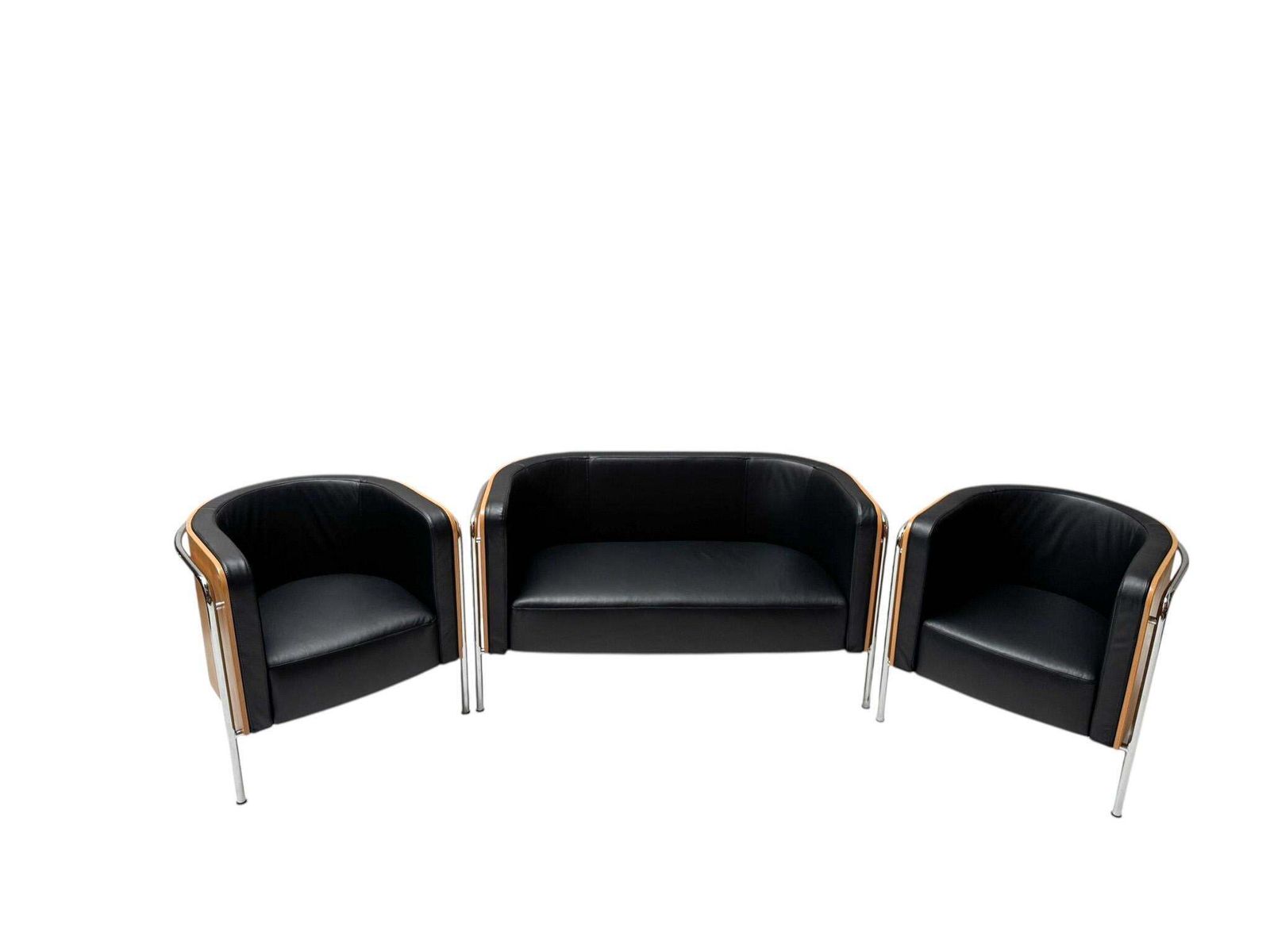 Bauhaus Style S3002 Club Tub Armchairs By Christoph Zschoke For Thonet, 2000s photo 3898.0