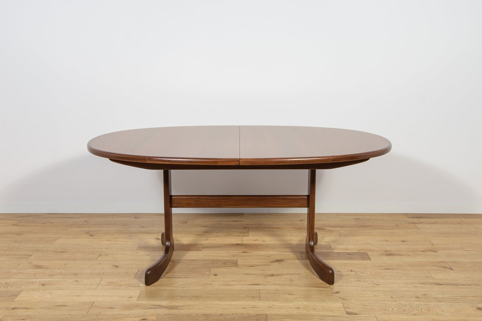 Mid Century Oval Dining Table In Teak From G Plan, United Kingdom, 1960s photo for sale
