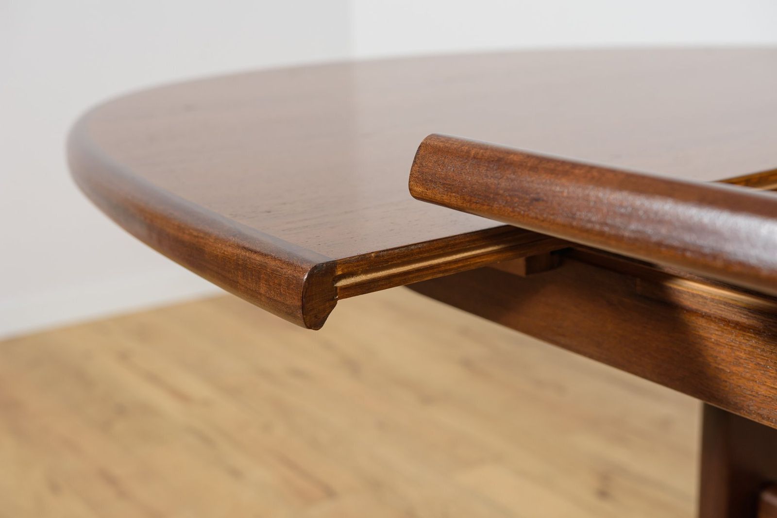 Mid Century Oval Dining Table In Teak From G Plan, United Kingdom, 1960s photo vintage