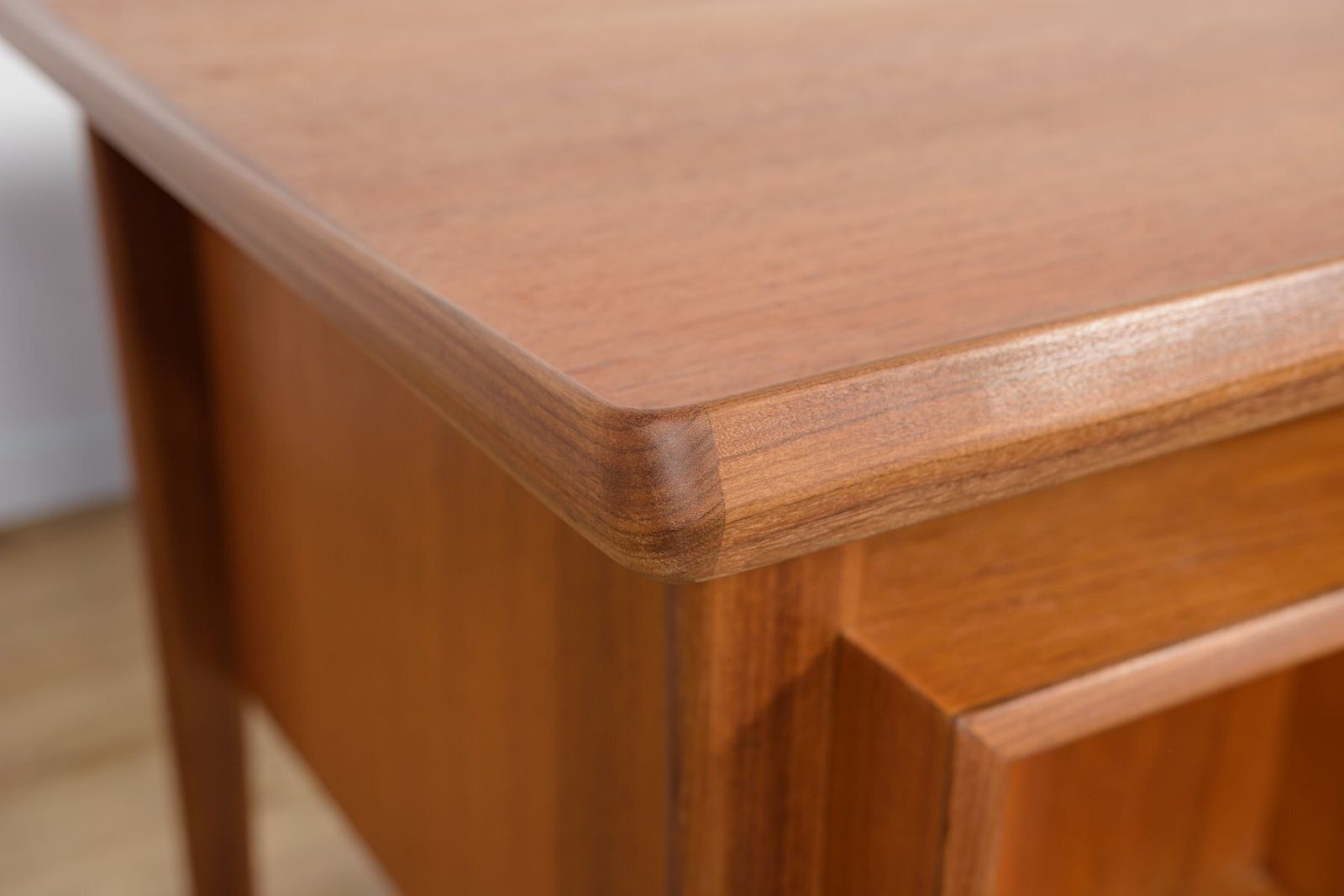 photo furniture Mid Century Freestanding Teak Desk By Peter Løvig Nielsen For Loviq, 1960s