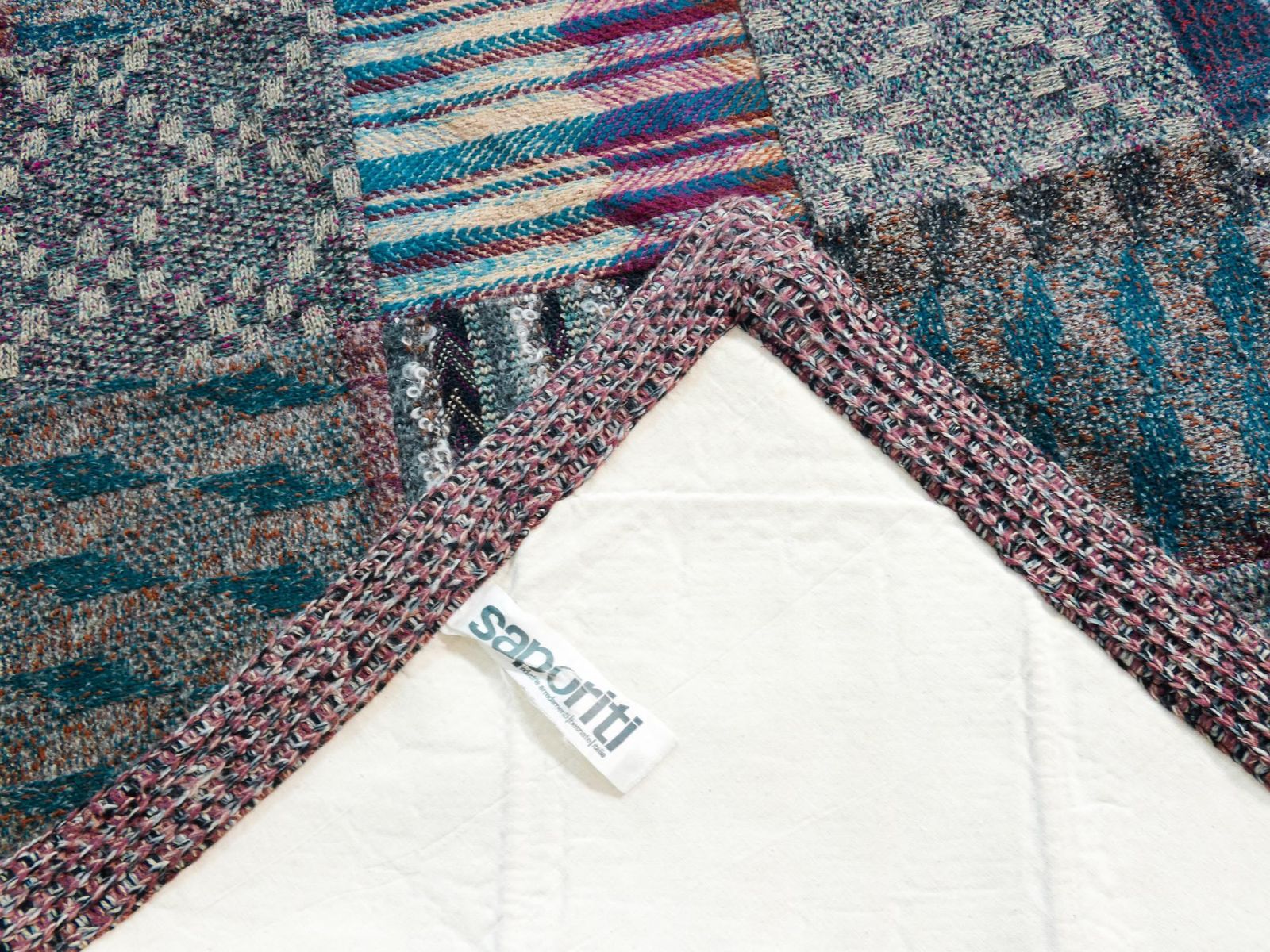 Rug, Design By Ottavio Missoni For Saporiti. Italy, 70s photo vinterior
