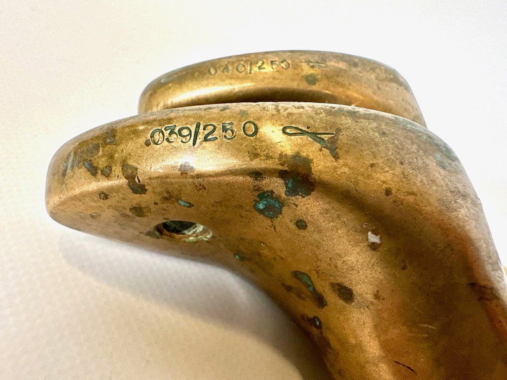Mid Century Modern Bronze Ballerina Wall Hook, 1970s, Set Of 2 photo buy