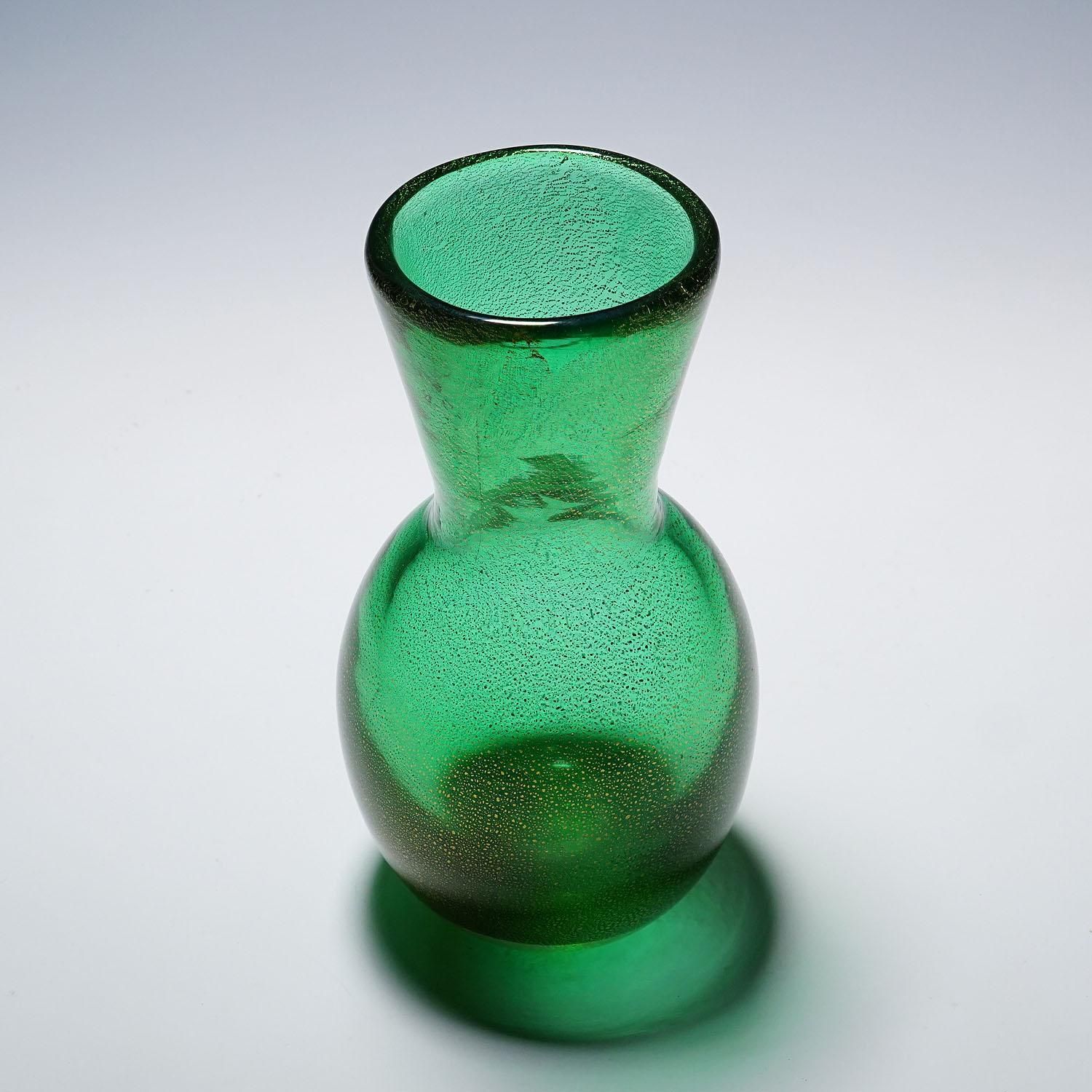Vintage Art Glass Vase By Seguso Murano 1950s photo Home Decor