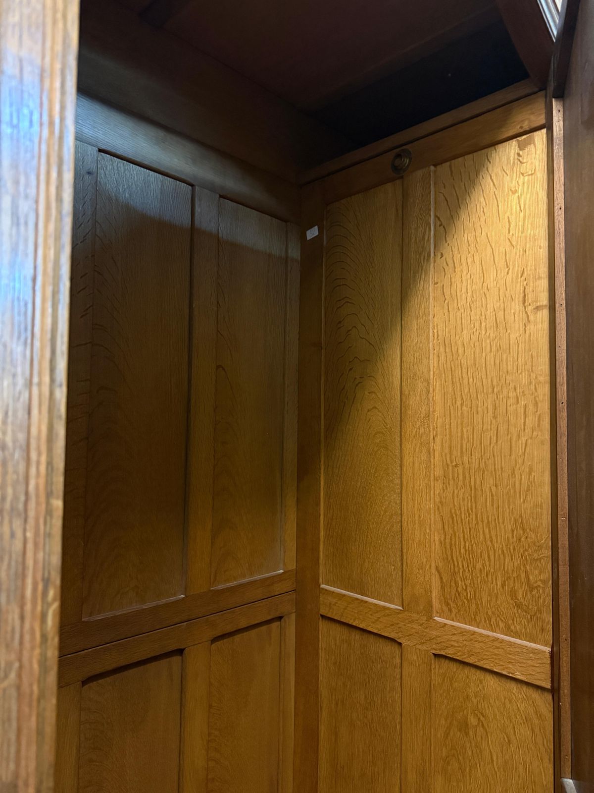 photo vinterior Large 19th Century French Walnut Triple Armoire Wardrobe