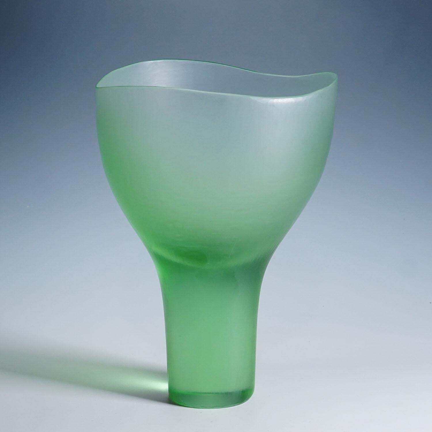Venini Art Glass Vase 'Batutto' By Tobia Scarpa, Murano 1960 photo furniture