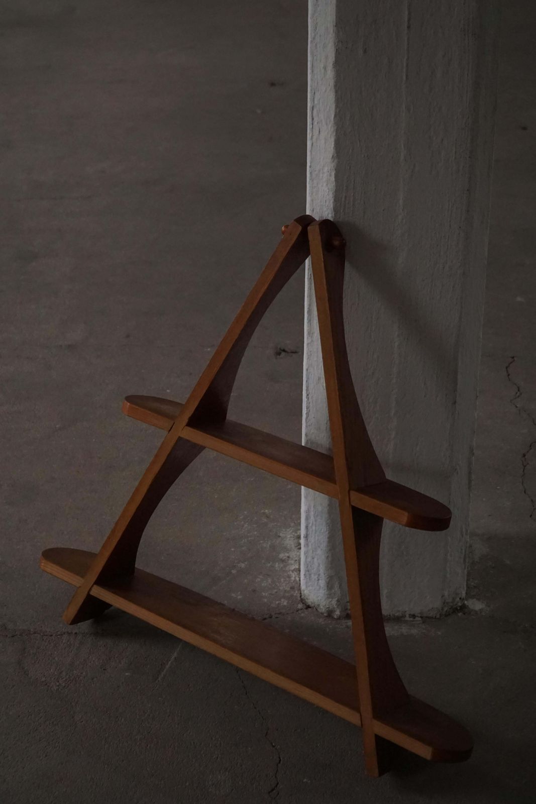 Danish Mid Century Modern "Amager" Wall Shelf In Teak, 1960s photo vinterior