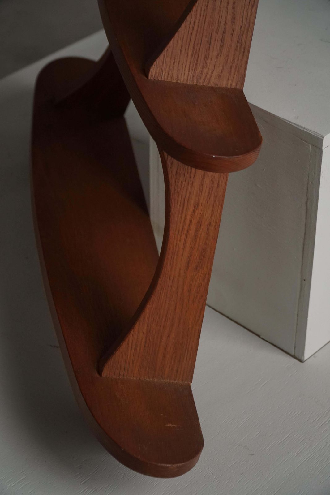 428.0 Danish Mid Century Modern "Amager" Wall Shelf In Teak, 1960s photo