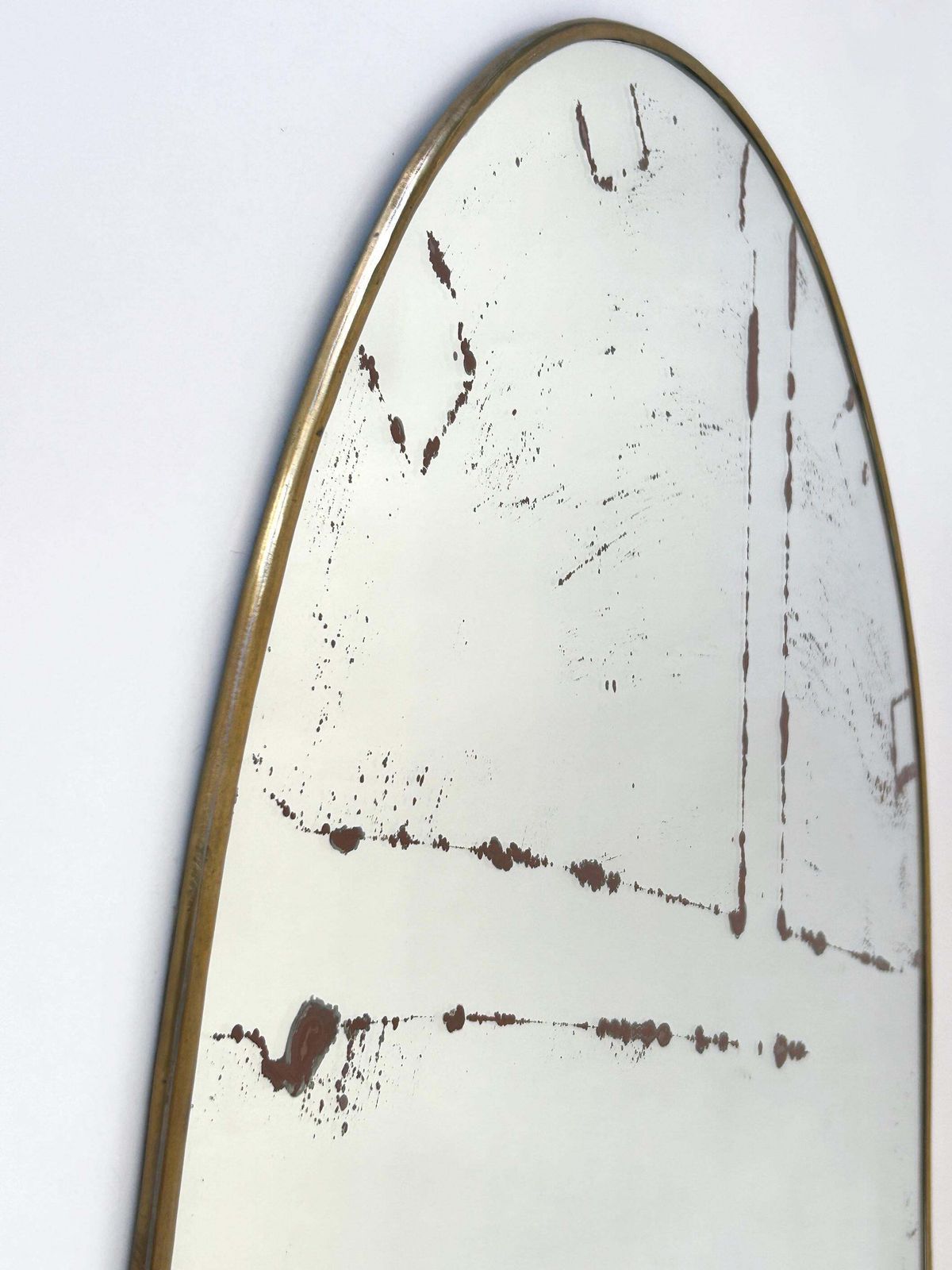photo vinterior Decorative Mid Century Modern Asymmetric Wall Mounted Mirror Germany 1950s