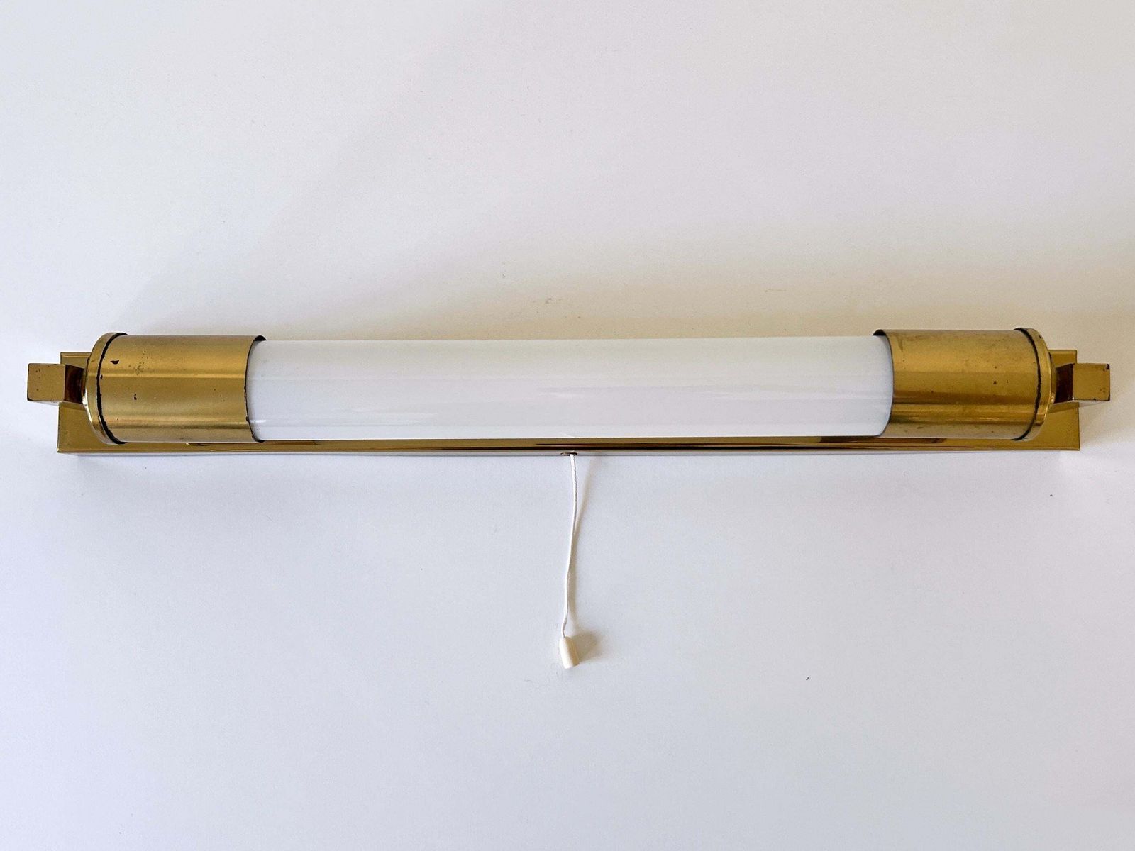 photo for sale Set Of Two Rare Art Deco Bauhaus Bedside Sconces Or Wall Lamps Germany 1950s