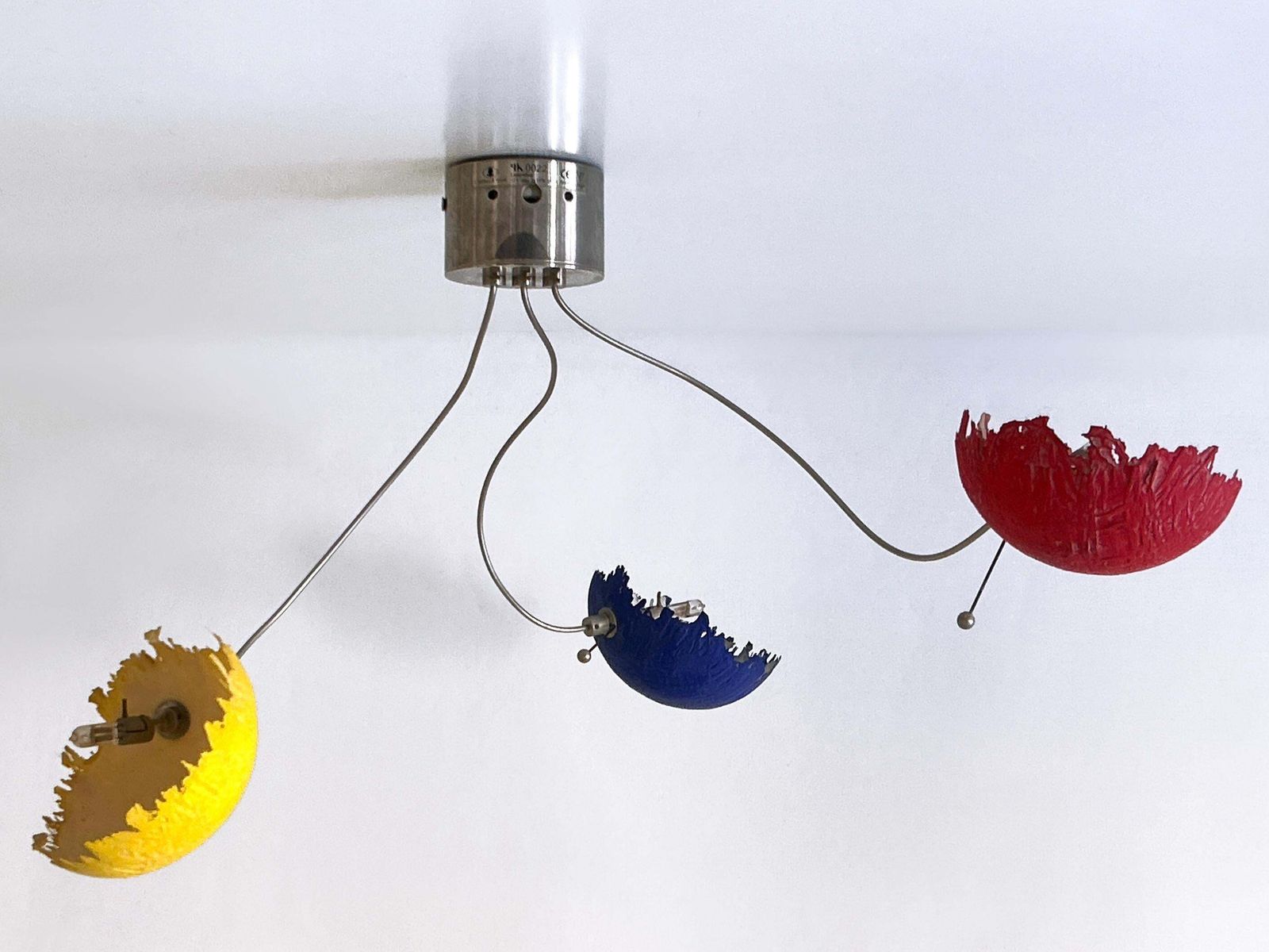 Amazing Ceiling Or Wall Light 'Post Krisi 0022' By Catellani & Smith Italy 2004 photo for sale