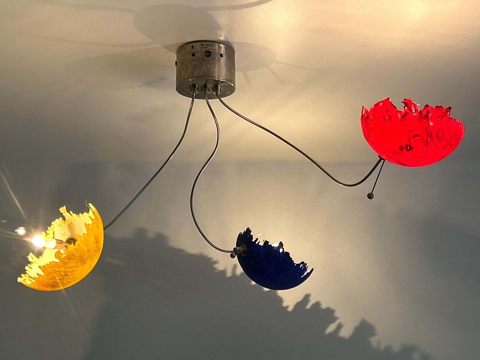 Amazing Ceiling Or Wall Light 'Post Krisi 0022' By Catellani & Smith Italy 2004 photo Lighting