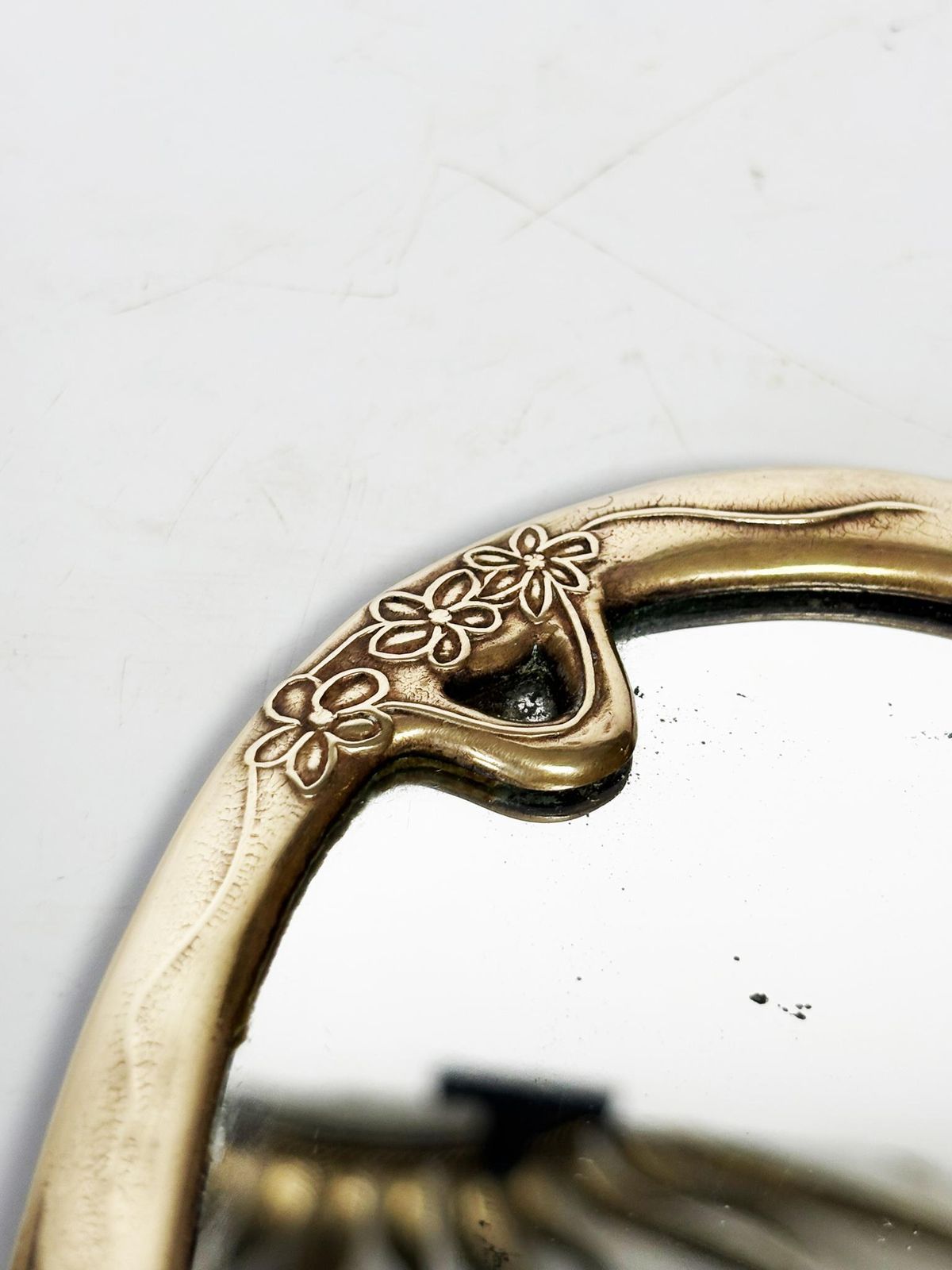 photo furniture Art Deco Style Hand Mirror, 20th Century, France