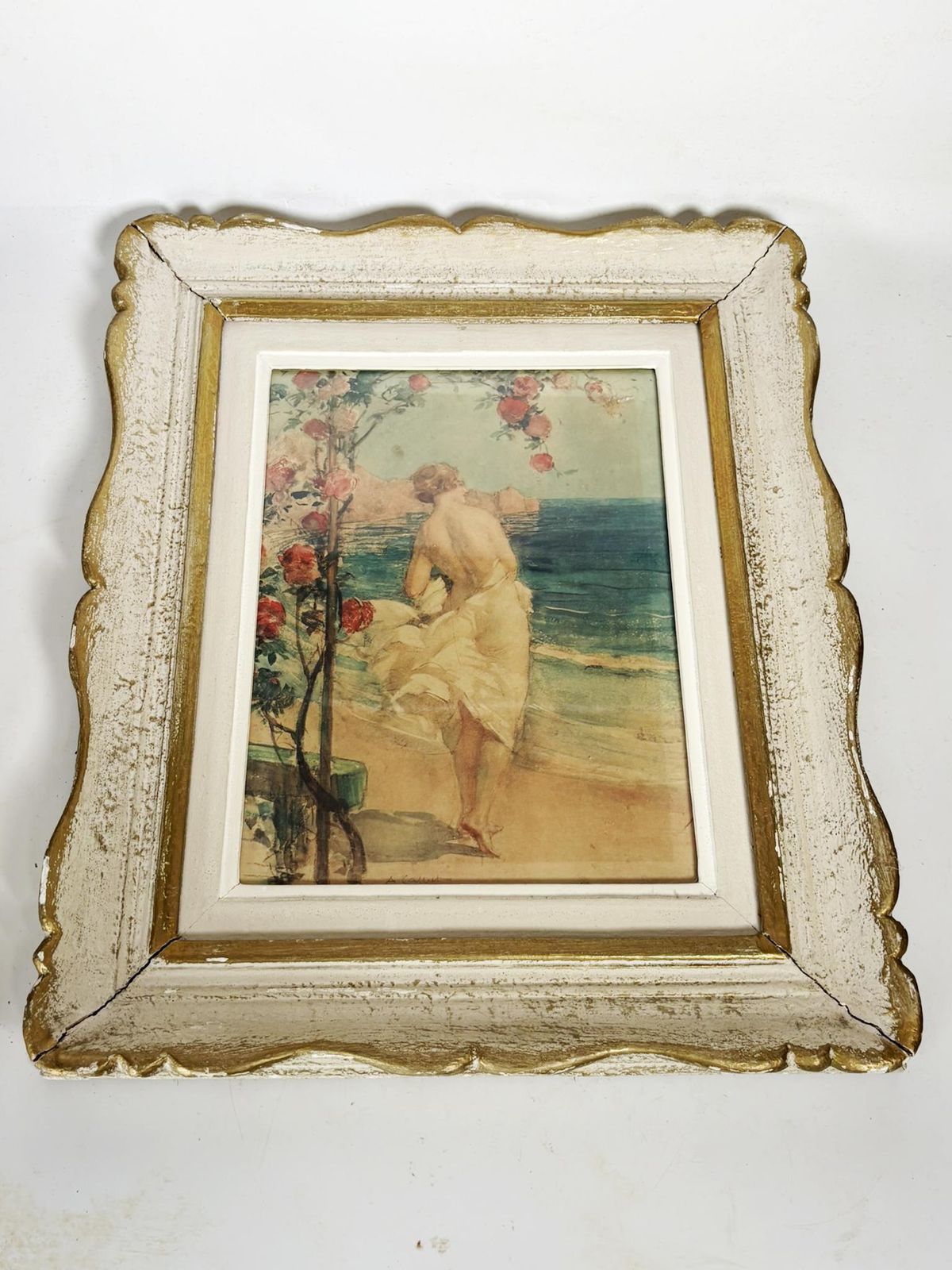 photo for sale Pair Of Framed Lithographs, France, 1940