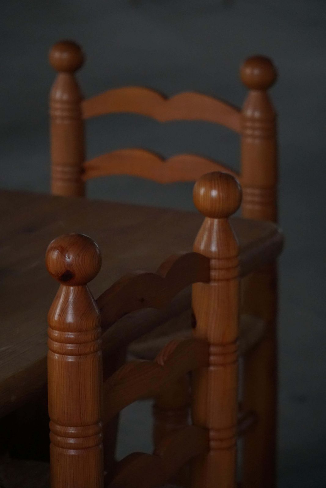 photo buy Set Of 6 French Modern Brutalist Chairs, Charles Dudouyt Style, Made In 1960s