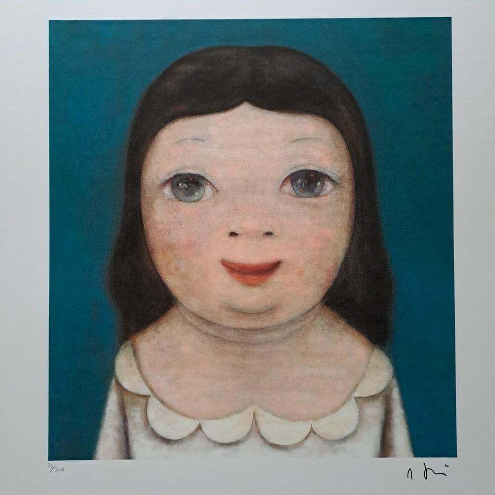 After Nara Yoshitomo, Girl, 1990s, Limited Edition Lithograph photo for sale