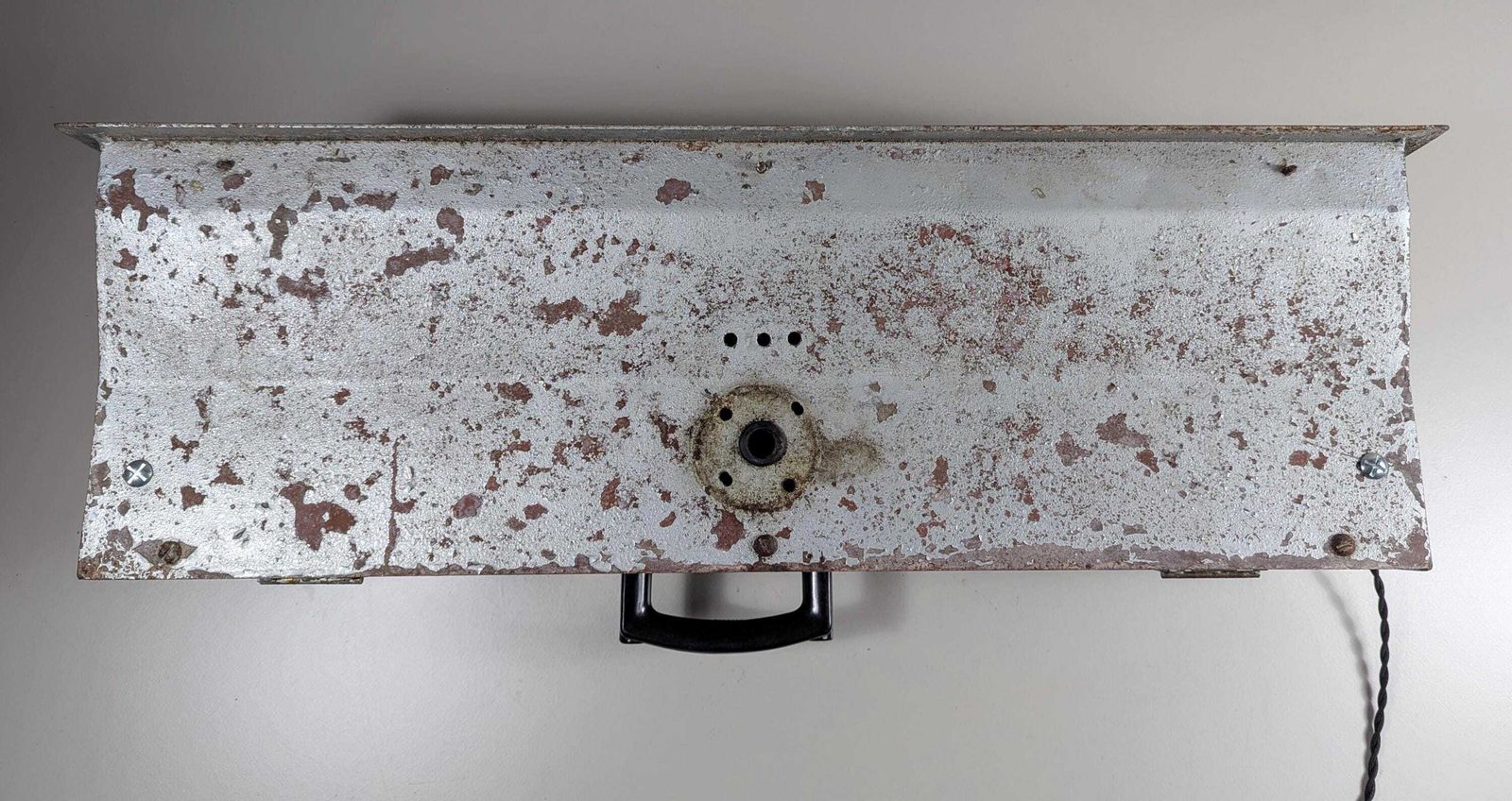 photo furniture Vintage 1970s Police Station Sign – Authentic Decor With Working Light