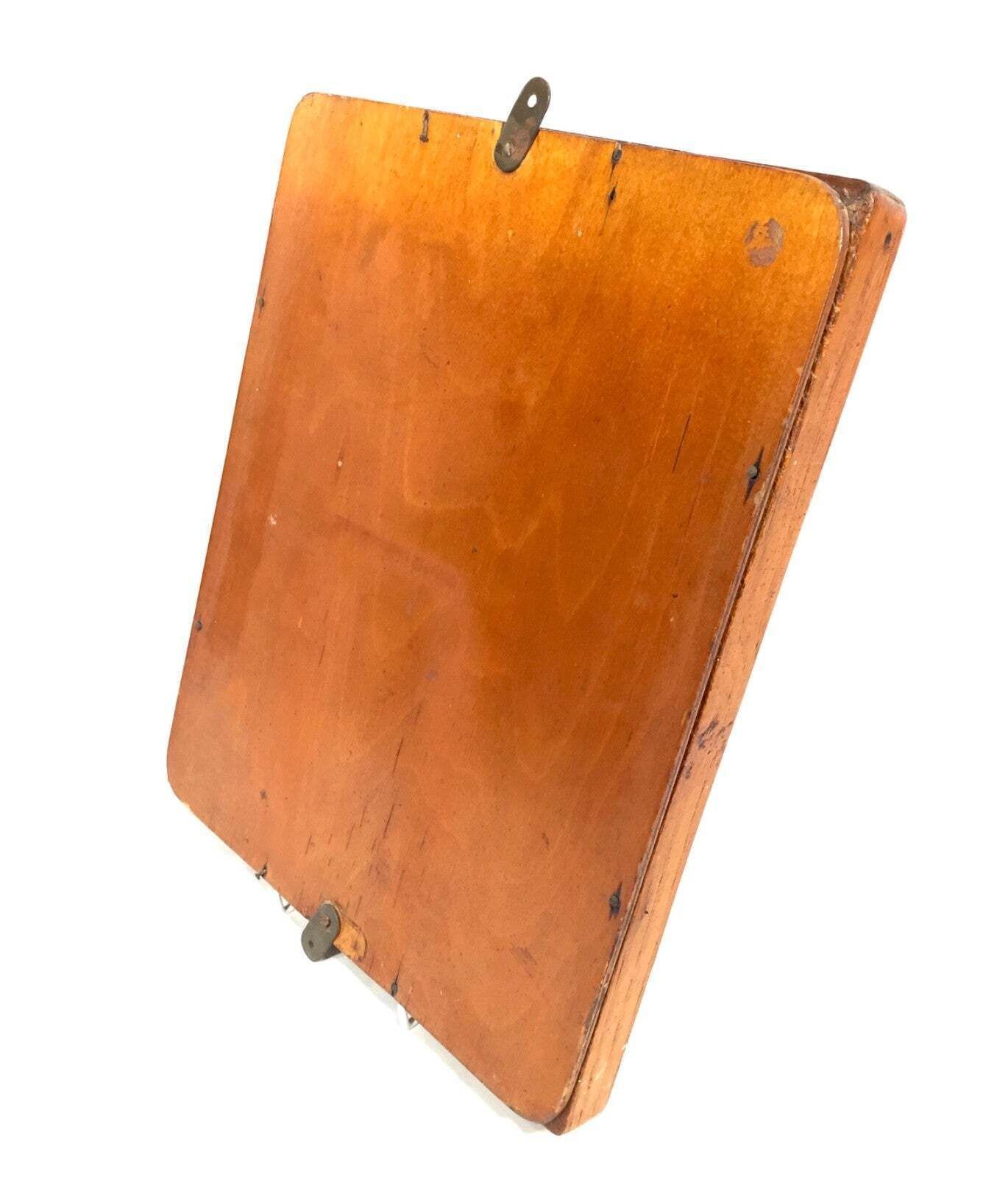 photo furniture Antique Advertising Virol Wall Hanging Mirror Sign C.1920 / Apothecary Medical