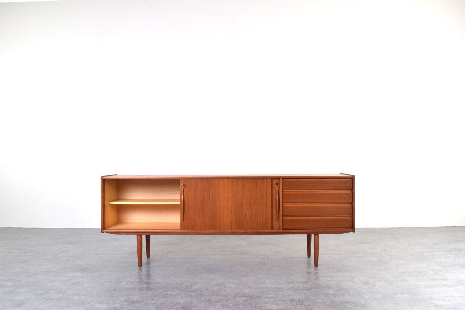 Mid Century Danish Teak Sideboard, 1960s. photo for sale