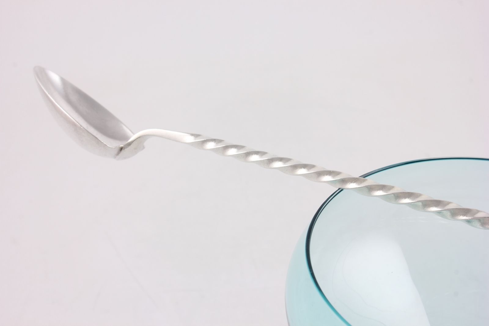 310.0 Long Christofle Cocktail Stirrer Spoon. Vintage Silver Plated Muddler. photo