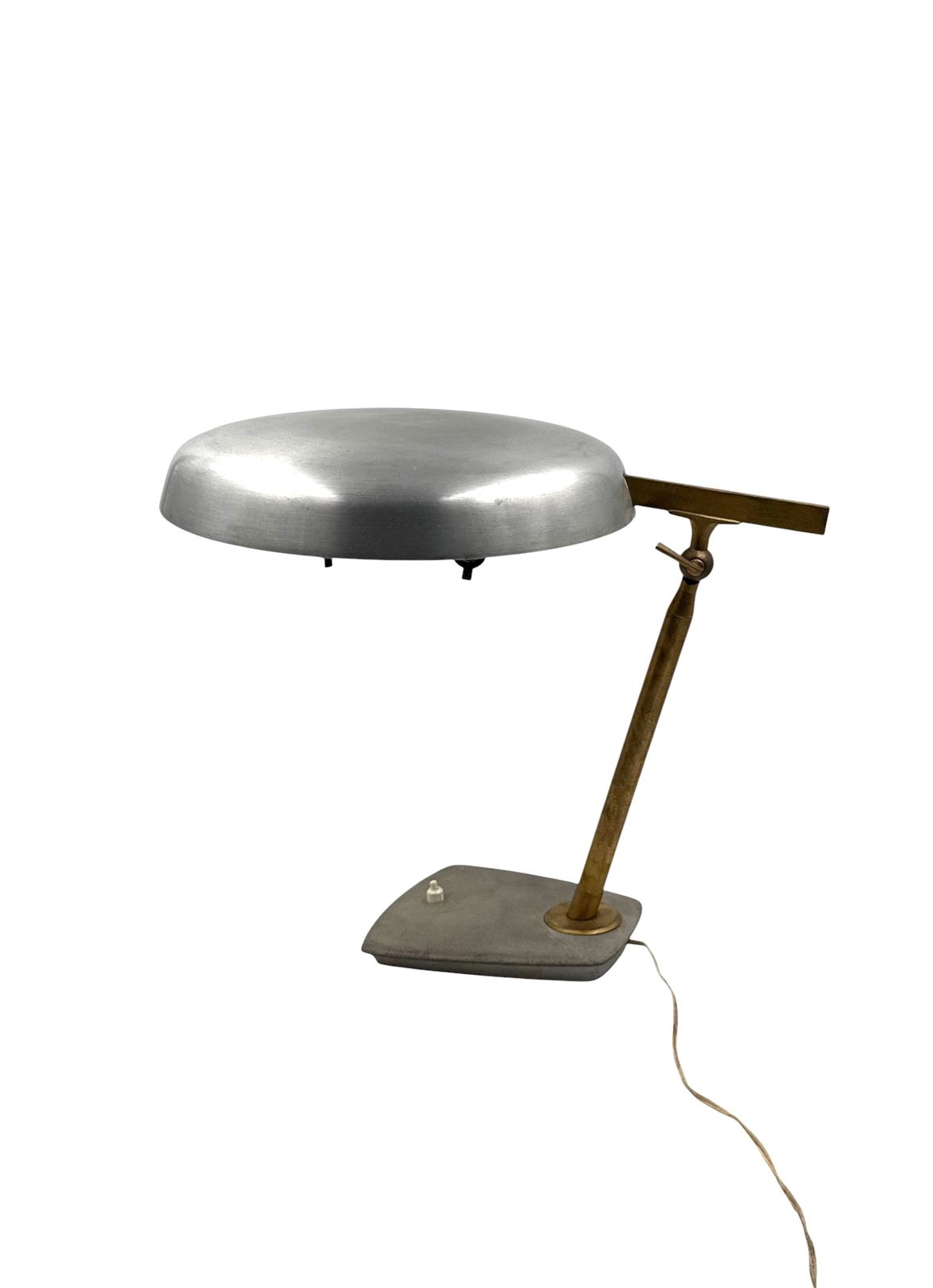 Oscar Torlasco, Brass Desk  Lamp, Prod. Lumi, Circa 1960s photo for sale