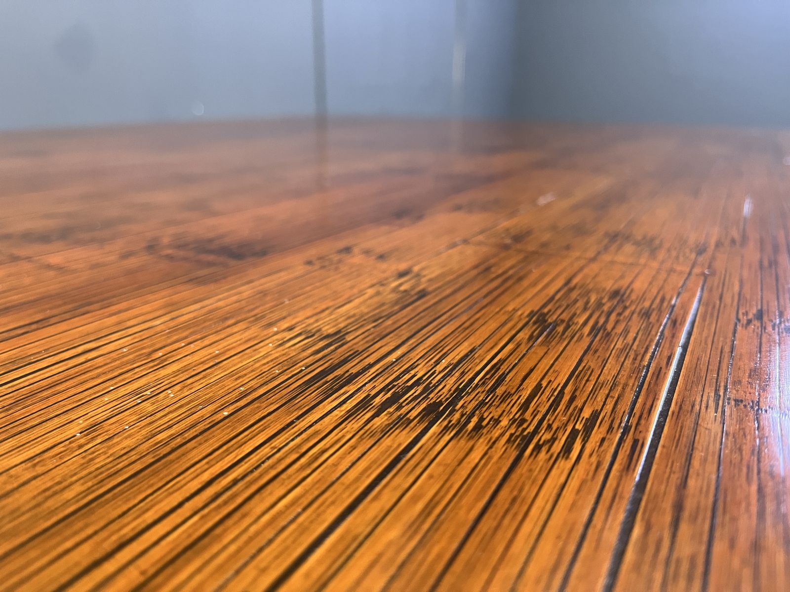 1250.0 Large Coffee Table In Bamboo Attributed To Axel Vervoordt, 1980s photo