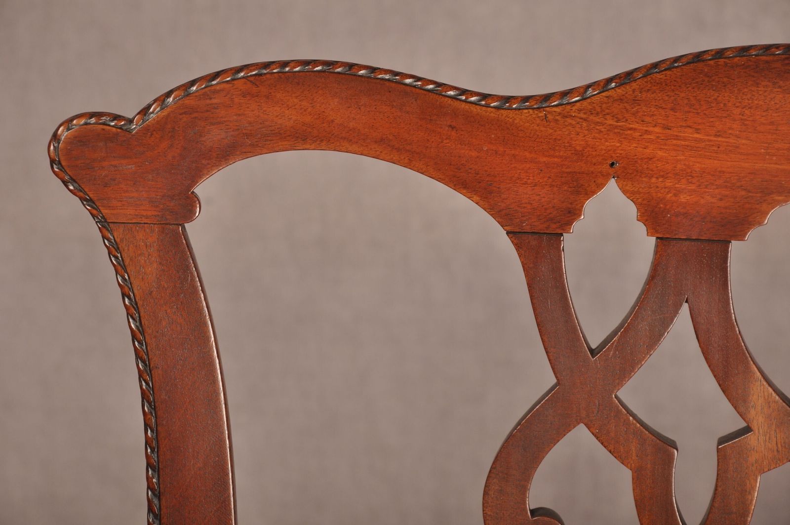 Fine 18th Century Mahogany Chippendale Armchair photo 1400.0