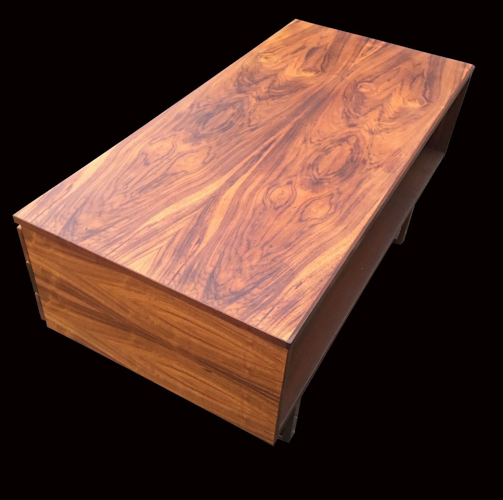 Very Fine Rosewood Midcentury Danish Desk By Henning Jensen And Torben Valeur photo buy