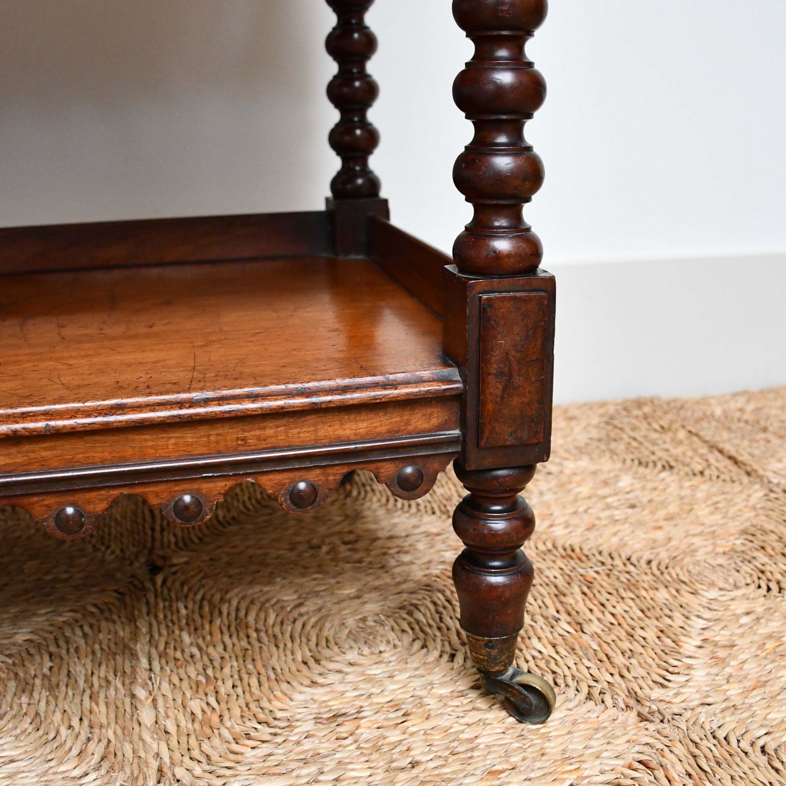 photo furniture 19th Century   Bobbin Buffet Table