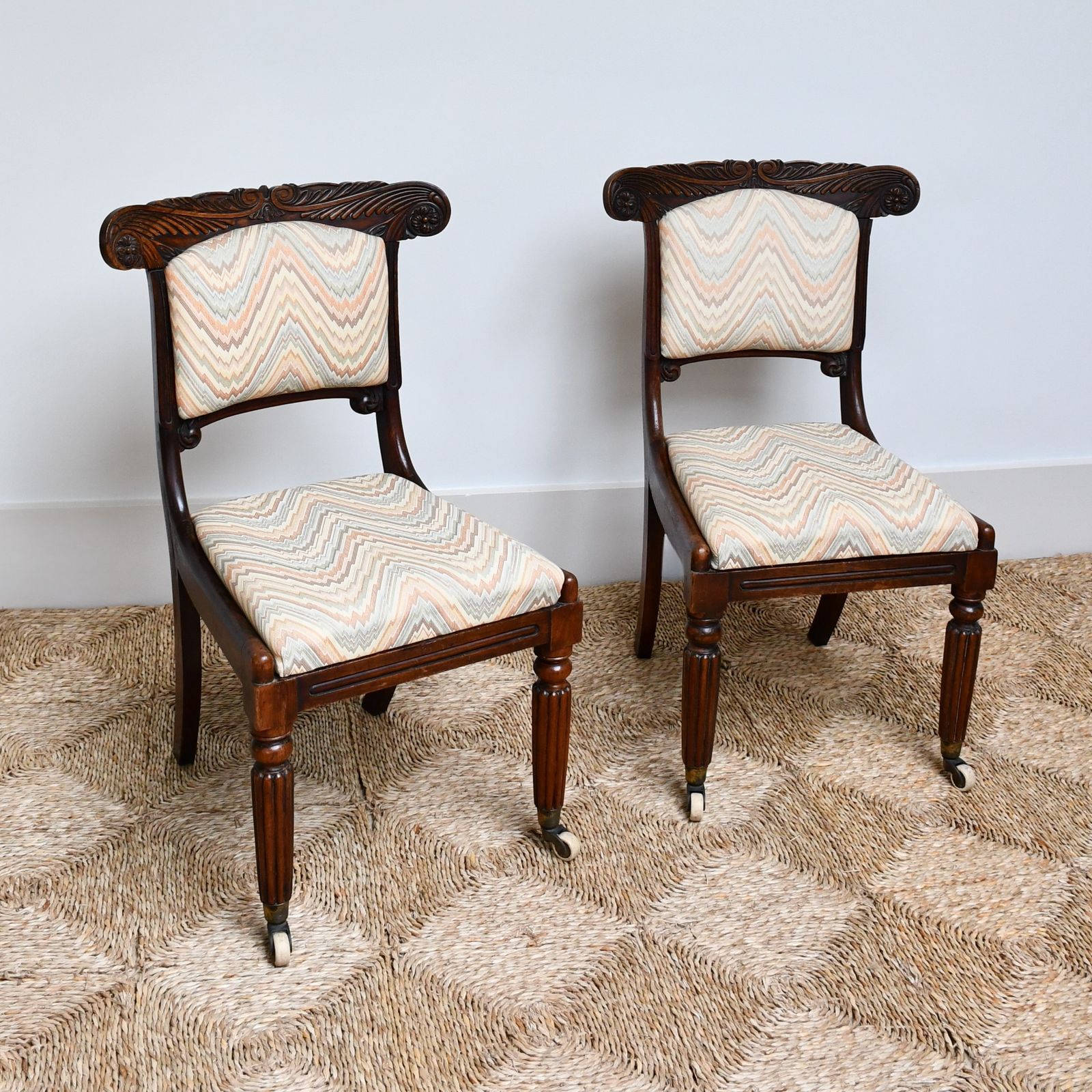 A Pair Of Early 19th Century   Side Chairs photo 604.0