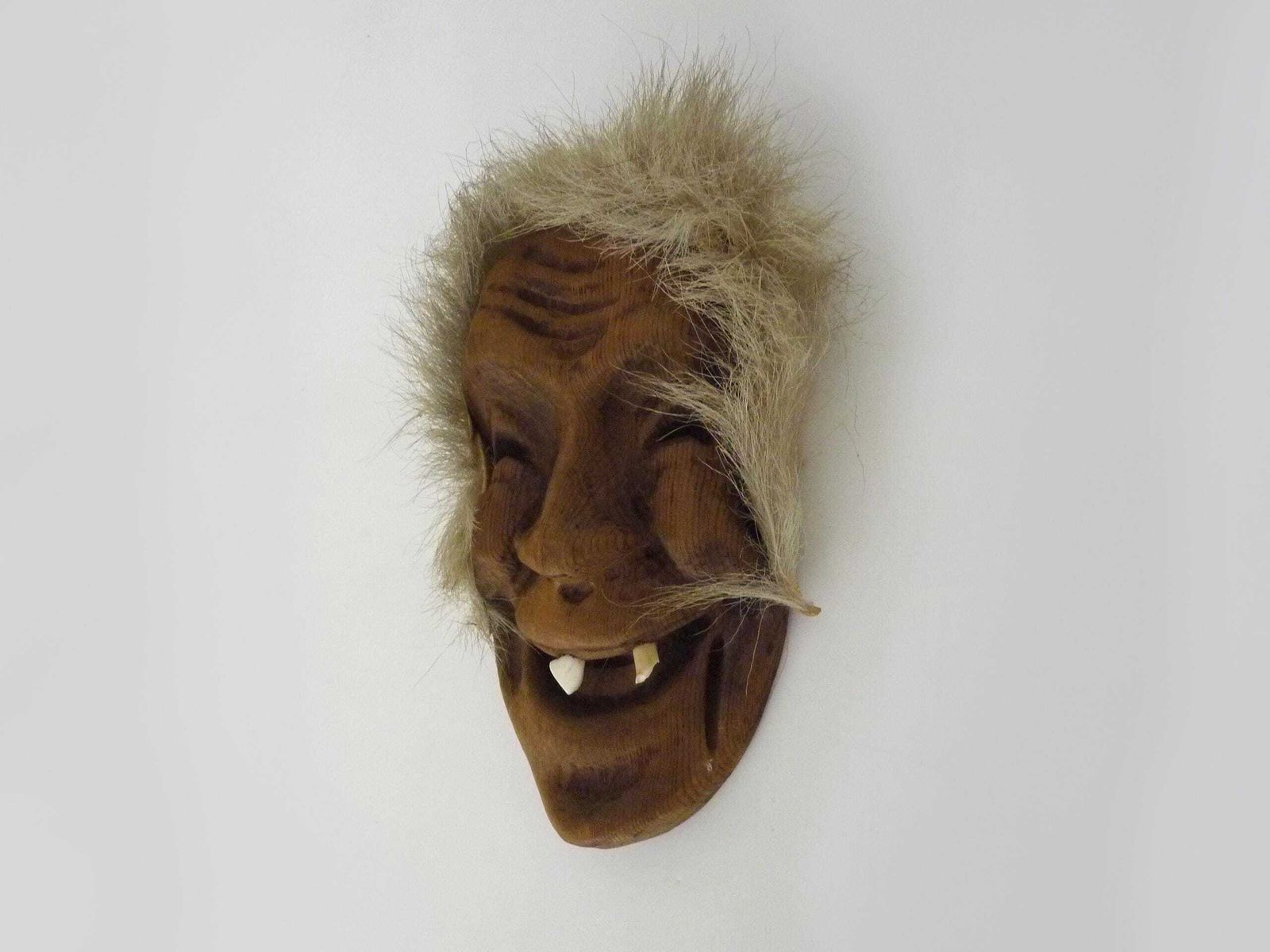 Carnival Mask, Canton Of Valais, Switzerland, Lotschental photo for sale