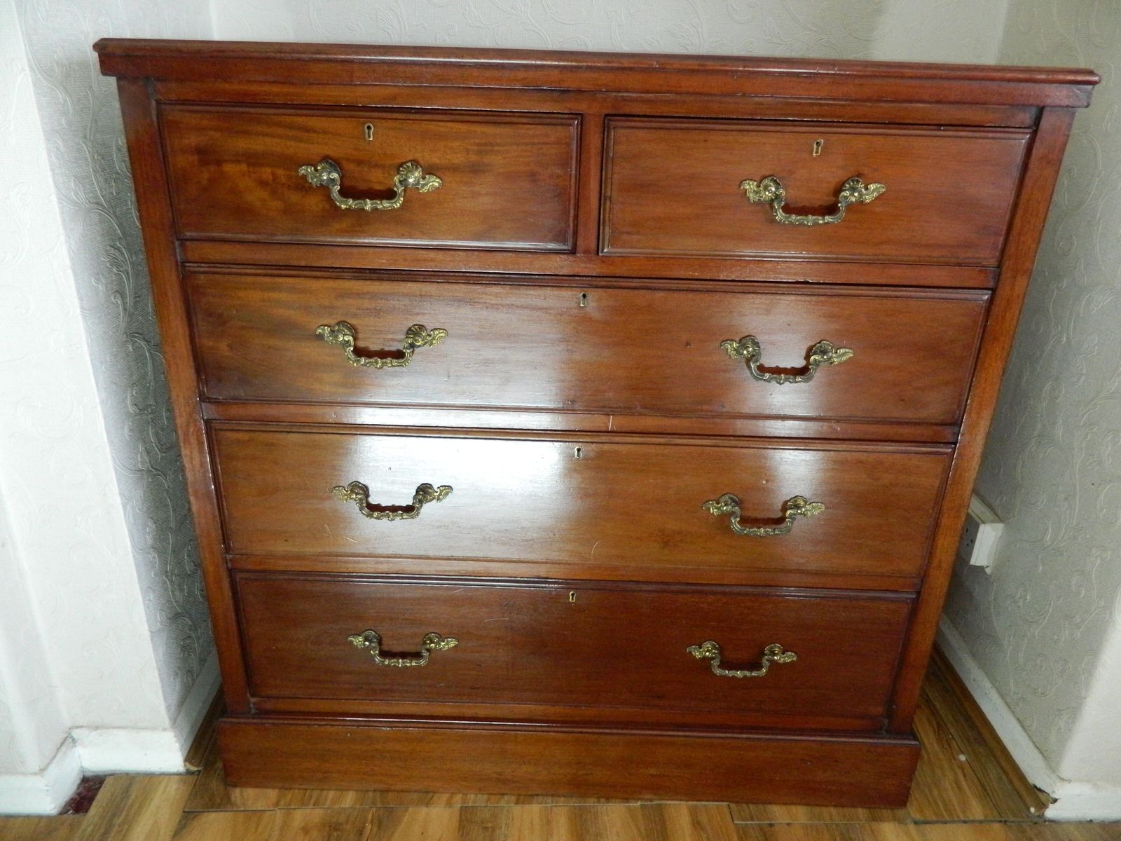 Warings & Gillow Mahogany Chest Of Drawers photo furniture