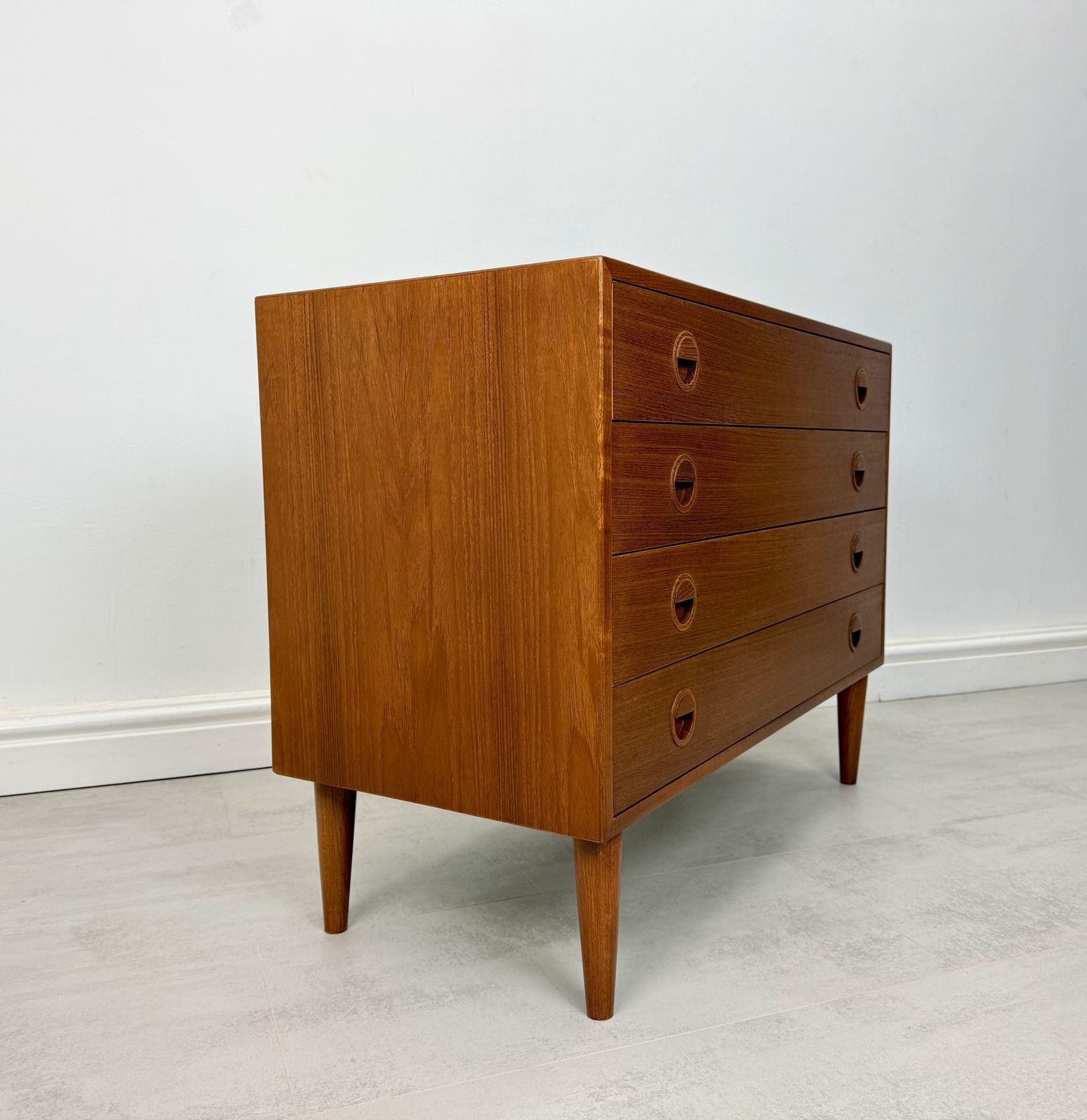 Danish Teak Chest Of Drawers, 1970s photo vinterior