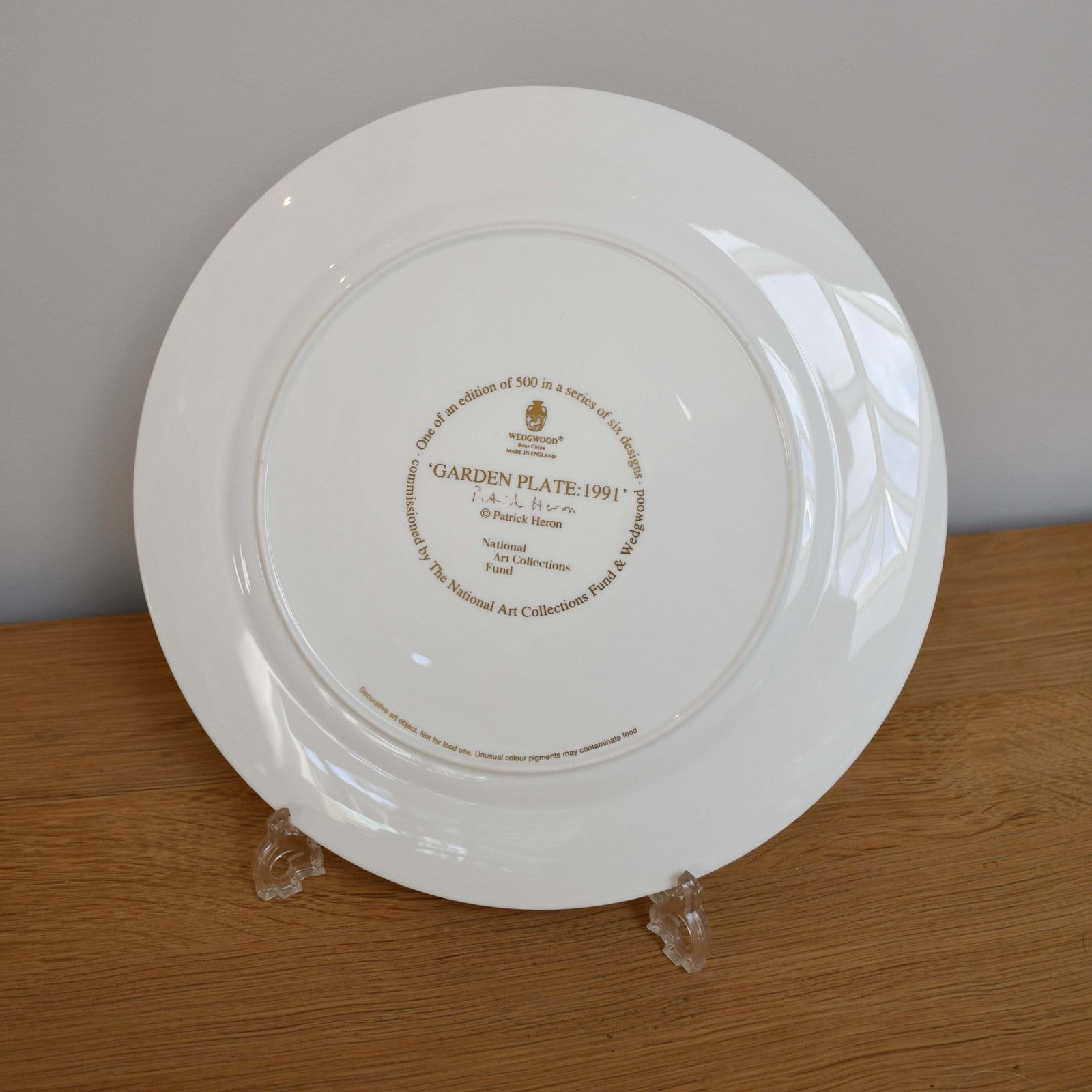 Patrick Heron   Limited Edition Garden Plate photo 505.0