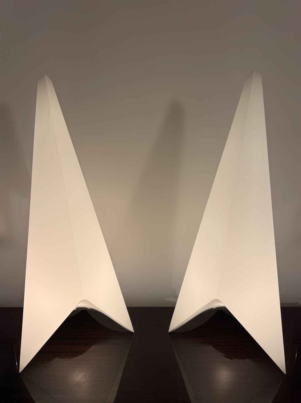 Pair Of Stealth Lamps By Kazuhide Takahama For Sirrah Tokyo Japan, 1995