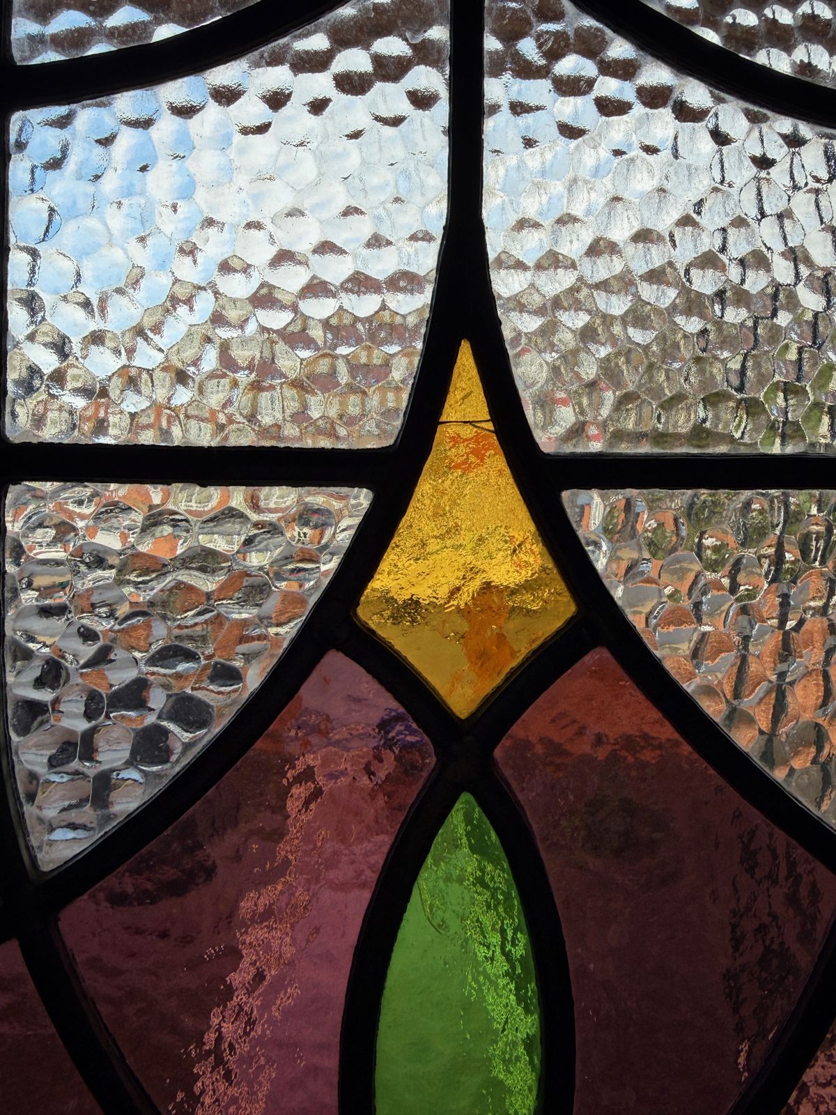 Home Fixtures Edwardian Lead Stained Glass Period Front Door Old This Includes Two Matching Side Panels photo