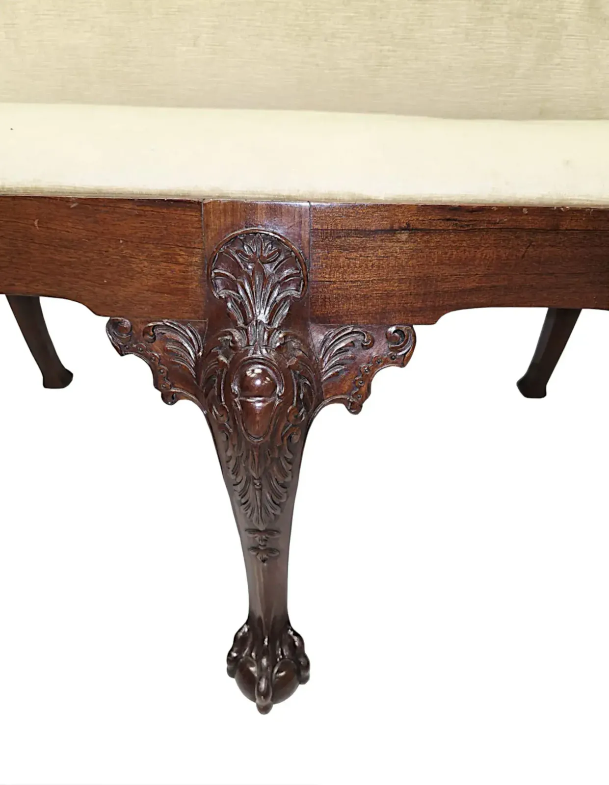 A Very Rare Late 19th Century Irish Two Seater Settee In The Manner Of 'Butlers Of Dublin' photo Furniture