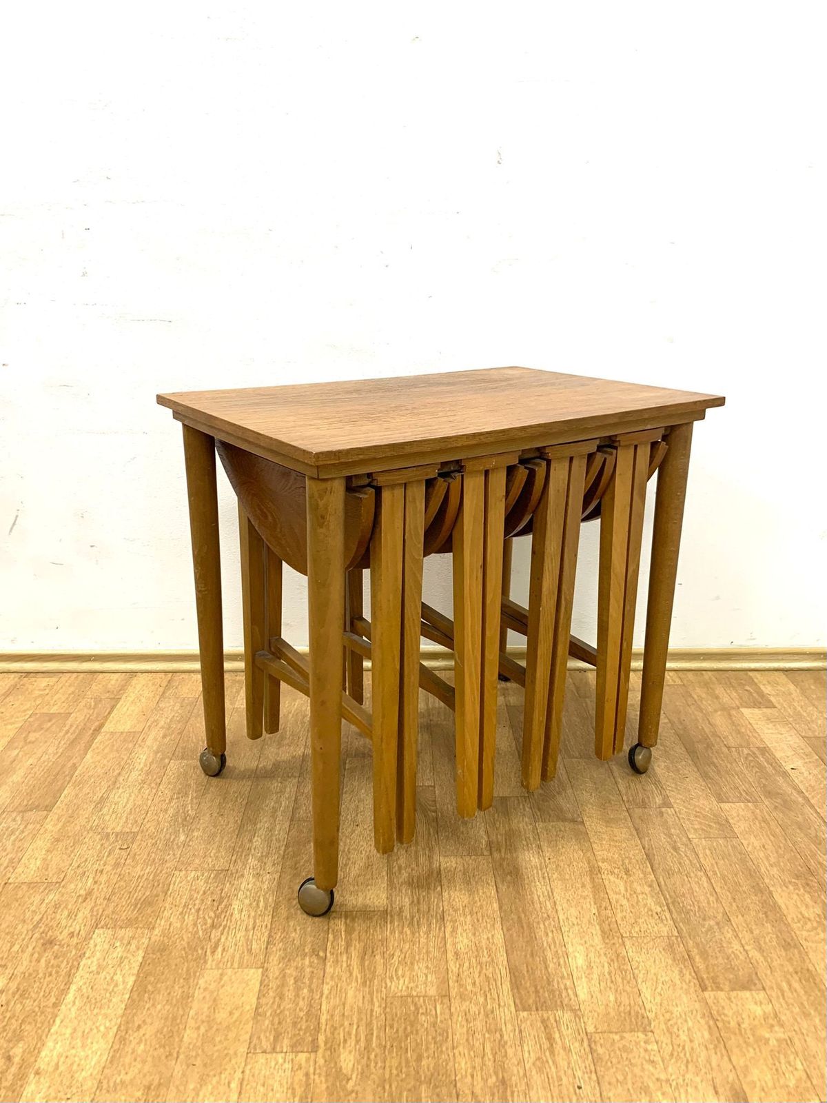 photo furniture Vintage Nesting Tables By Paul Hundevad, Czech Design, 1960s