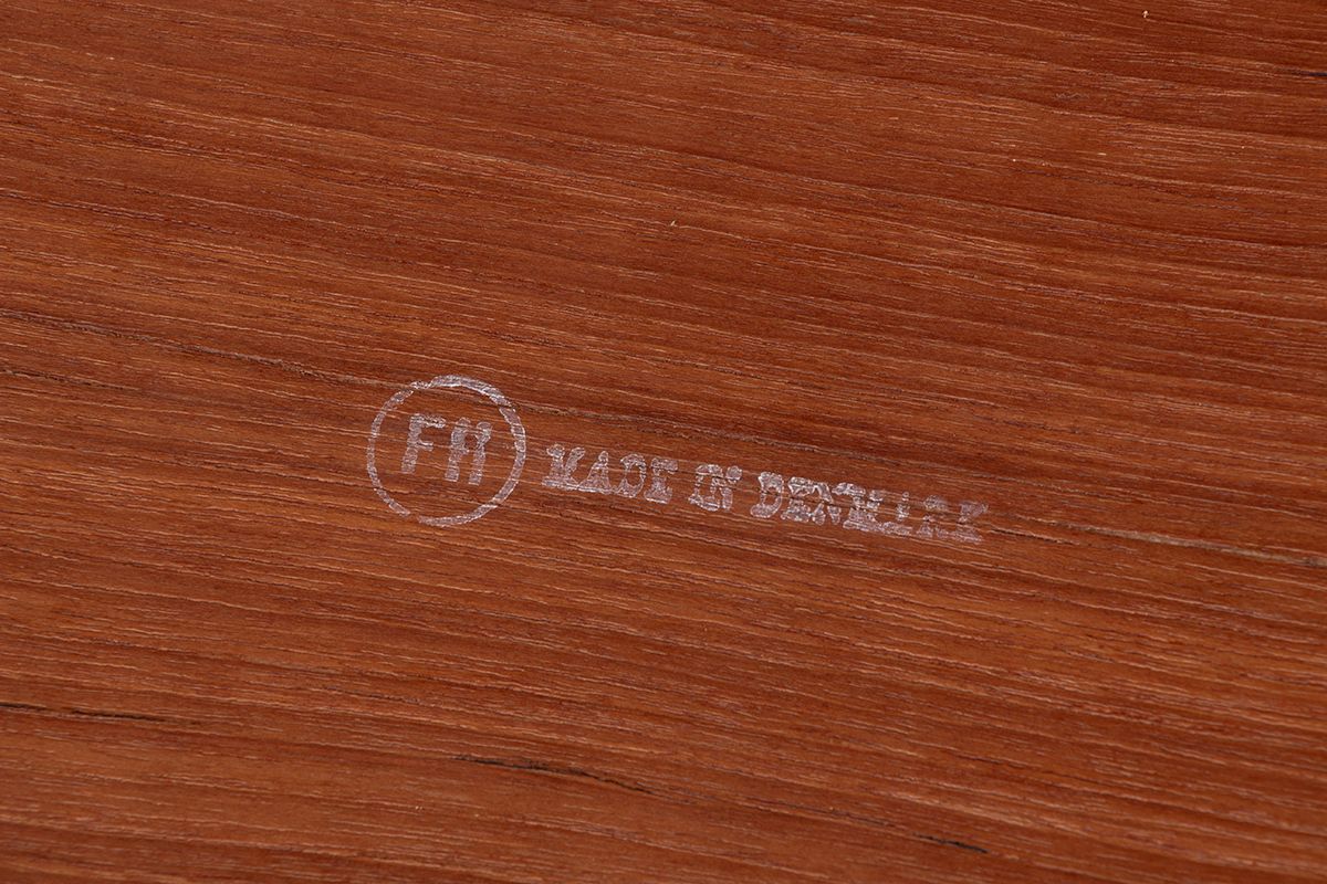 photo vinterior Table basse pliante en teck danois, modèle 4508, par Engholm et Willumsen pour Fritz Hansen, années 1960.