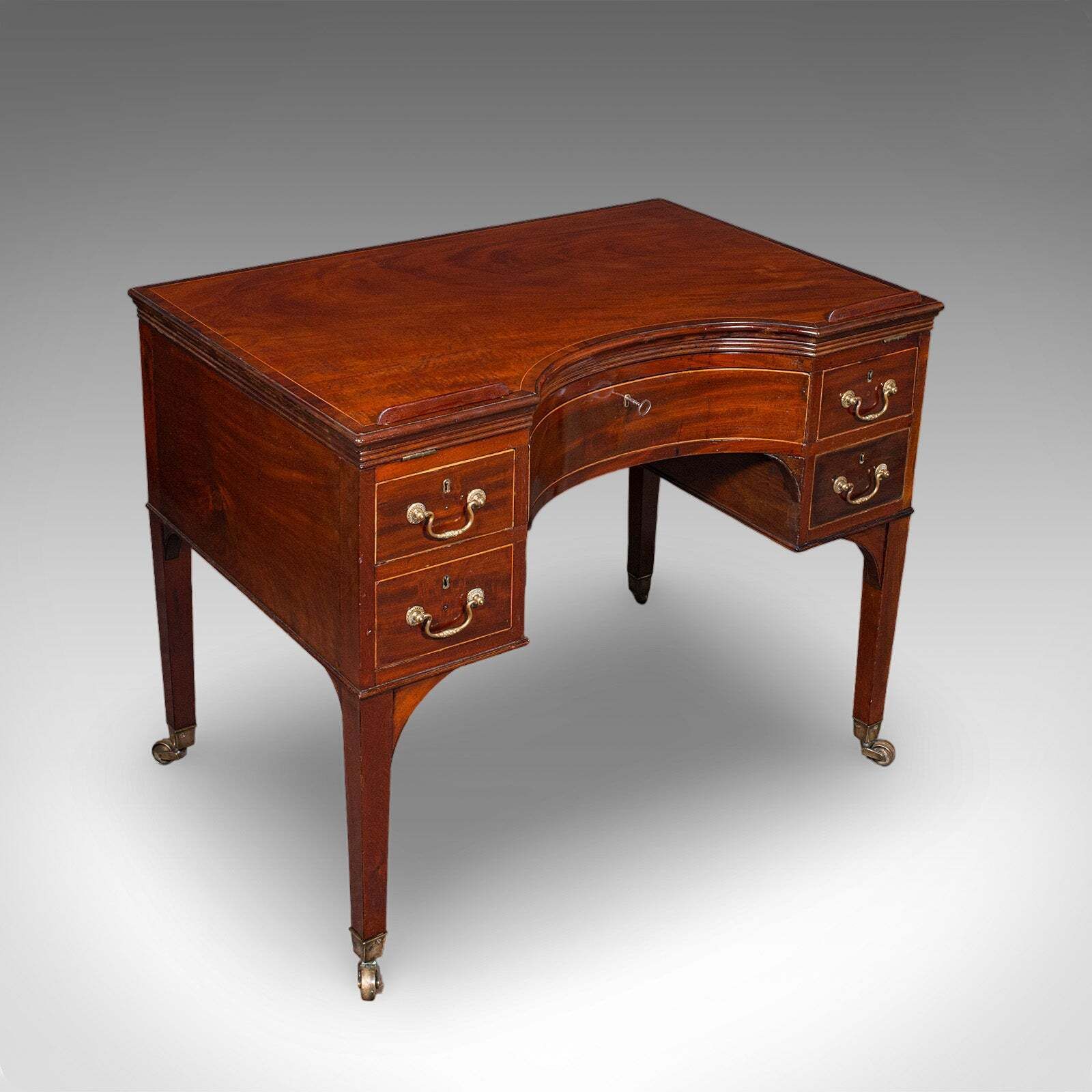 Tall Antique Architect's Riser Desk, English, Metamorphic, Cartographer, Regency photo for sale