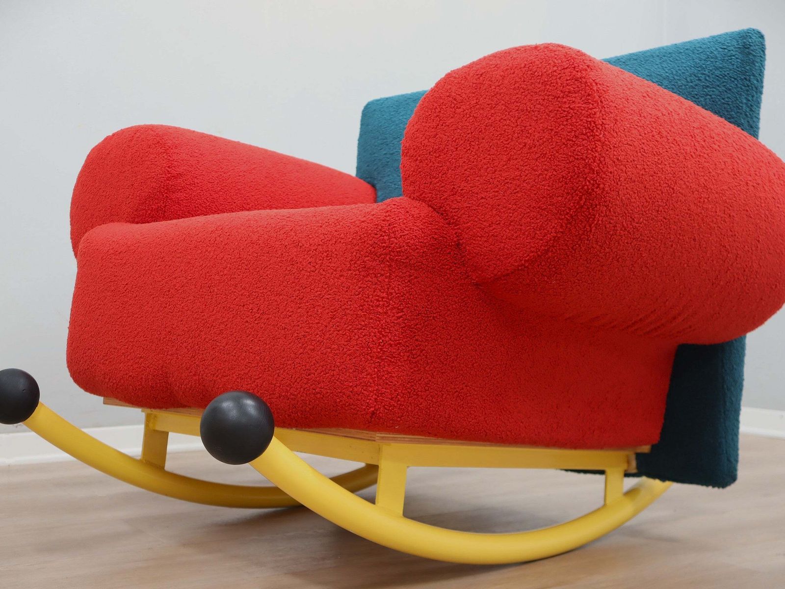 Topolino Rocking Chair By Seveso & Trezzi For Felice Rossi, 1980s photo buy