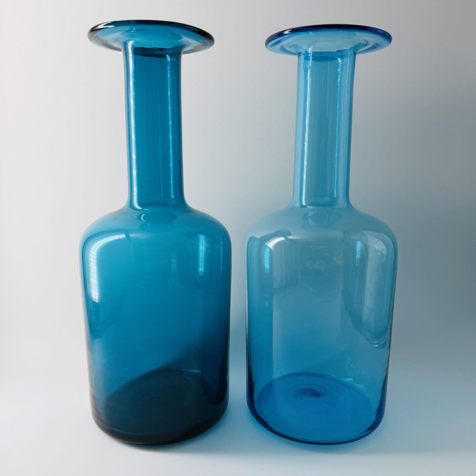 Danish “Floor Vase” Set By Otto Brauer For Holmegaard photo for sale