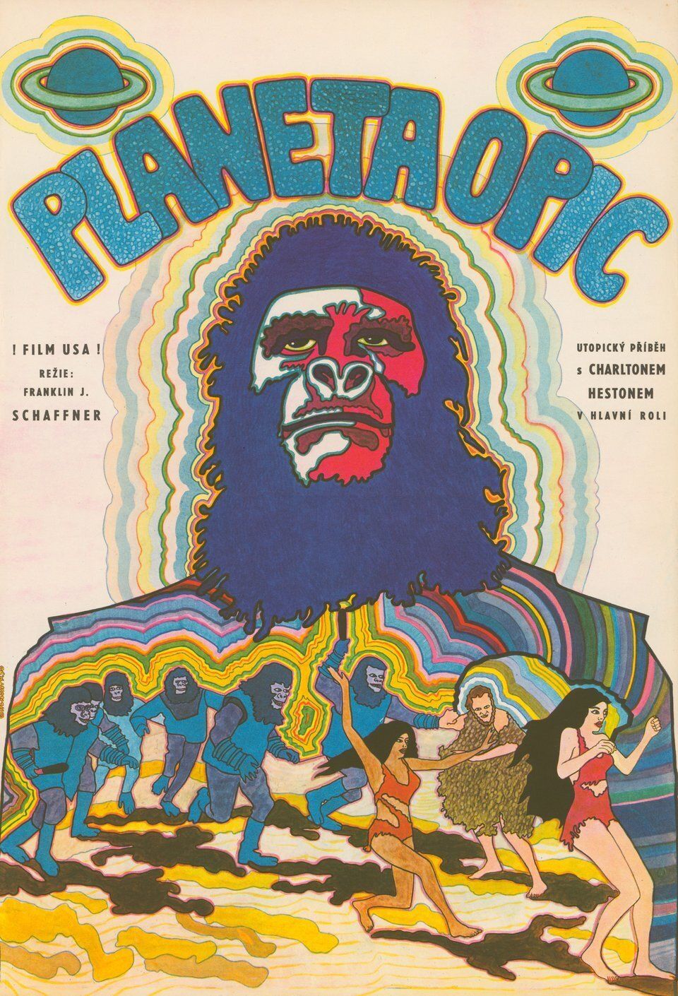 Planet Of The Apes Czech Poster